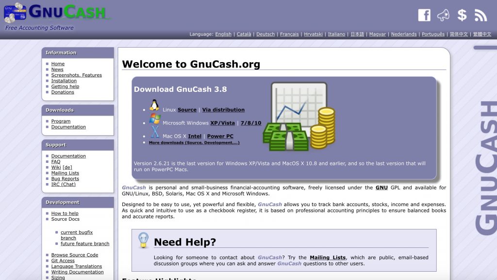 Software akuntansi GNUCash