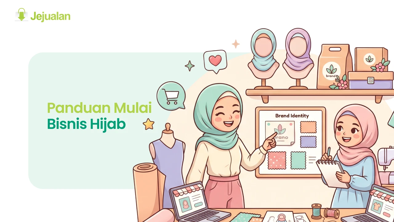 mulai bisnis brand hijab