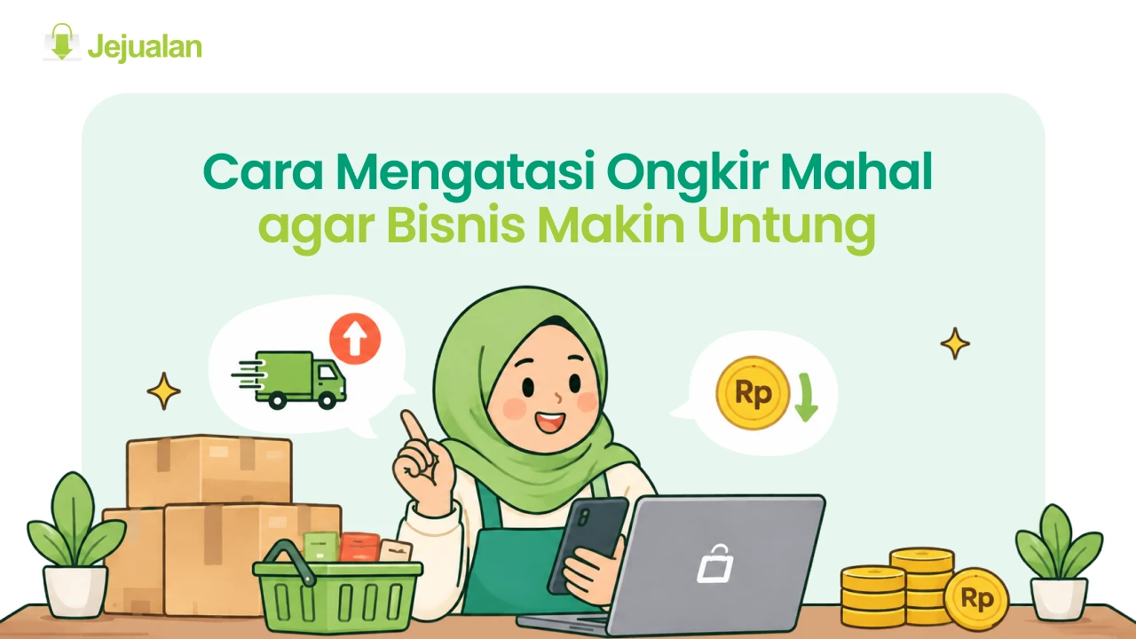 cara mengatasi ongkos kirim mahal